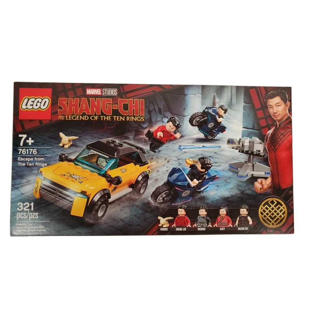 LEGO 76176 Marvel Shang-Chi Escape from The Ten Rings 321 pcs 7+ Sealed NEW